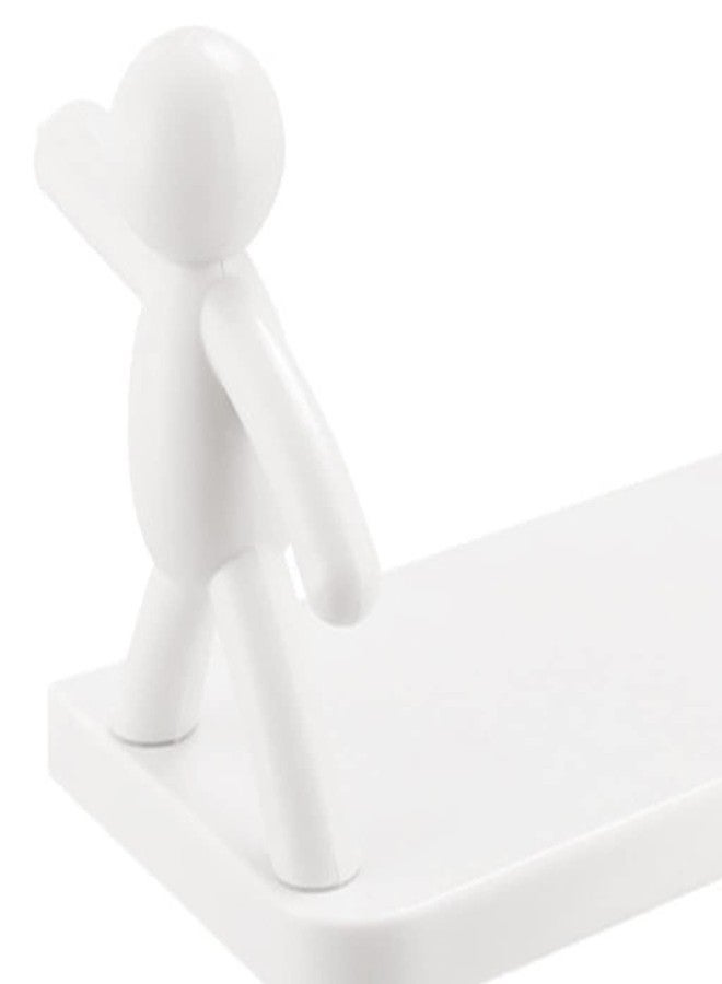 AXIESH Self Adhesive Multipurpose Stand Holder for Bathroom,Toilet,Kitchen, Bedroom, Office Shelf Wall Holder Bathroom Rack Storage Box Strong Magic Sticker Shower Rack Shelf (Random Colour) - Image 3